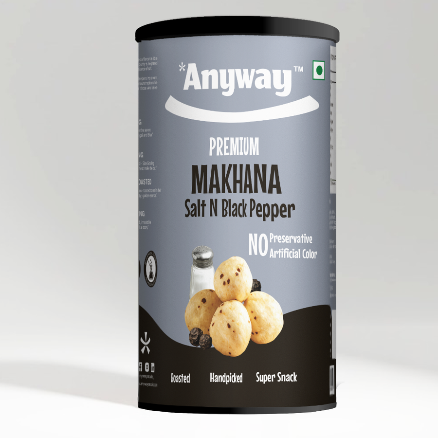 Makhana – Salt & Black Pepper