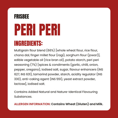 Anyway Frisbee Peri Peri ingredients list